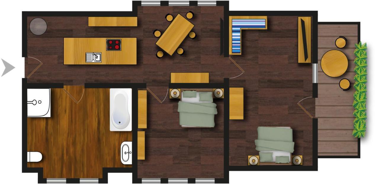 Staimicher Hoehen - Premium Appartements Kurort Steinbach-Hallenberg Pokoj fotografie