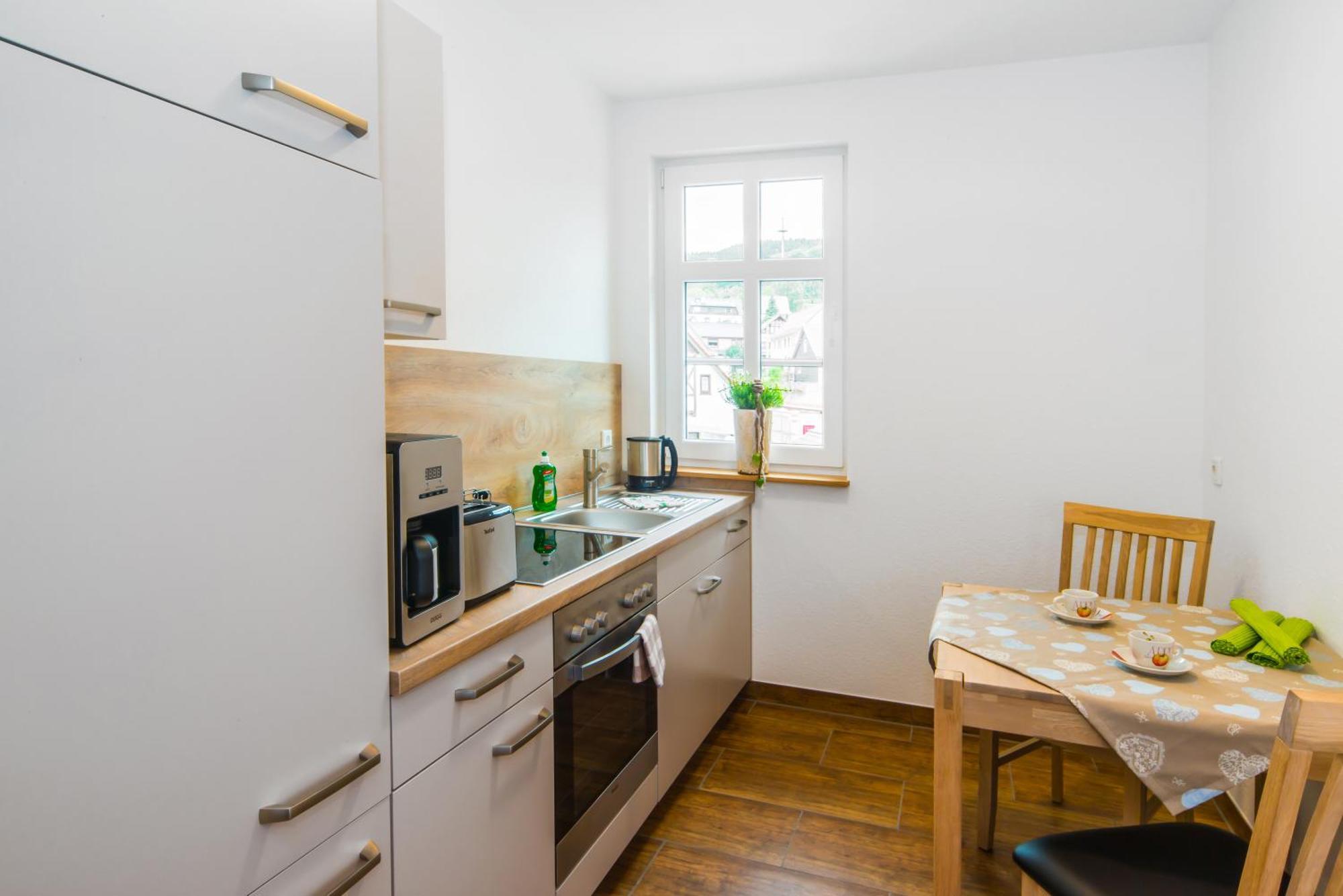 Staimicher Hoehen - Premium Appartements Kurort Steinbach-Hallenberg Pokoj fotografie